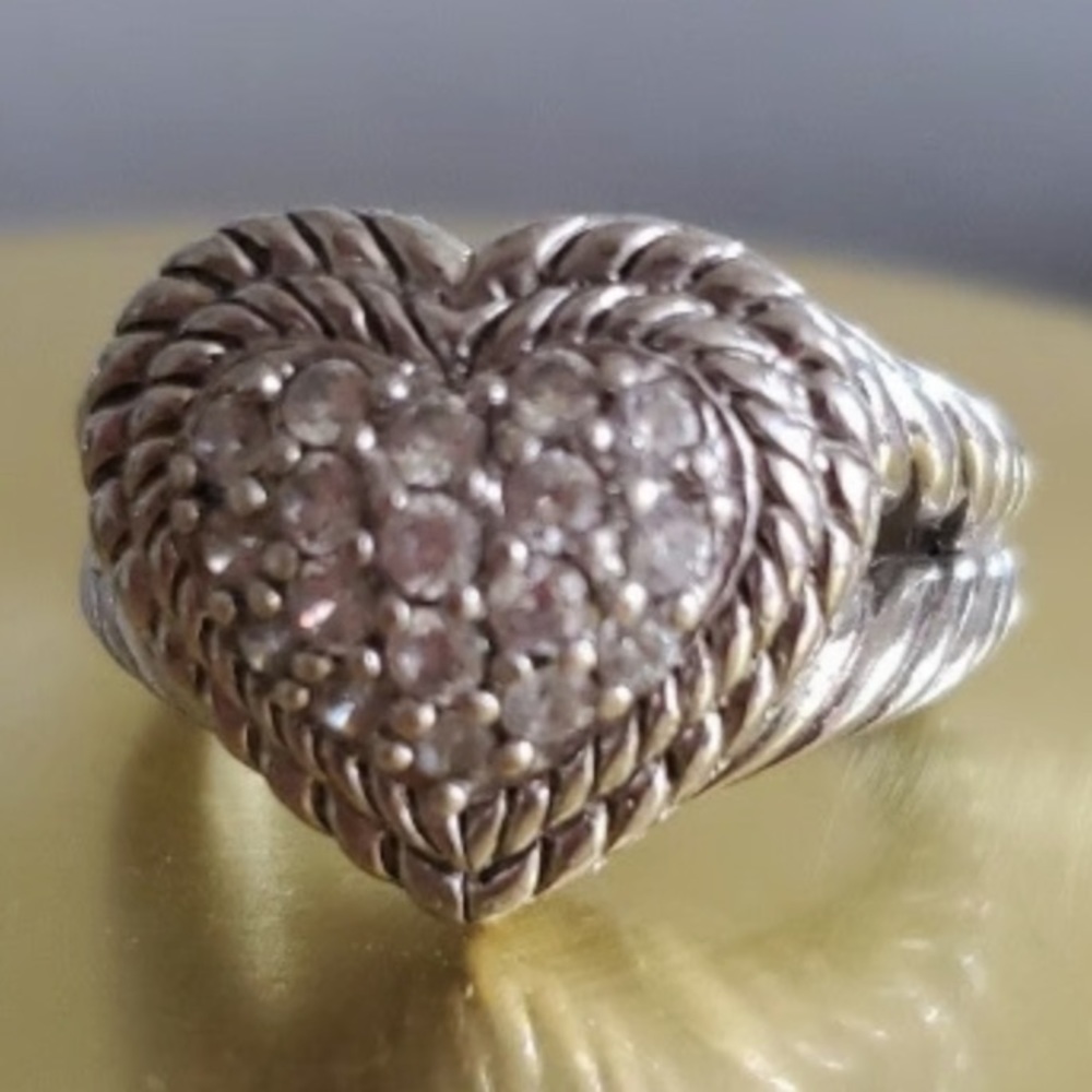 Judith Ripka Heart Ring